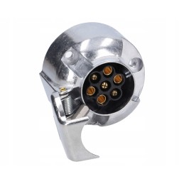12v 7-pole metal electrical socket