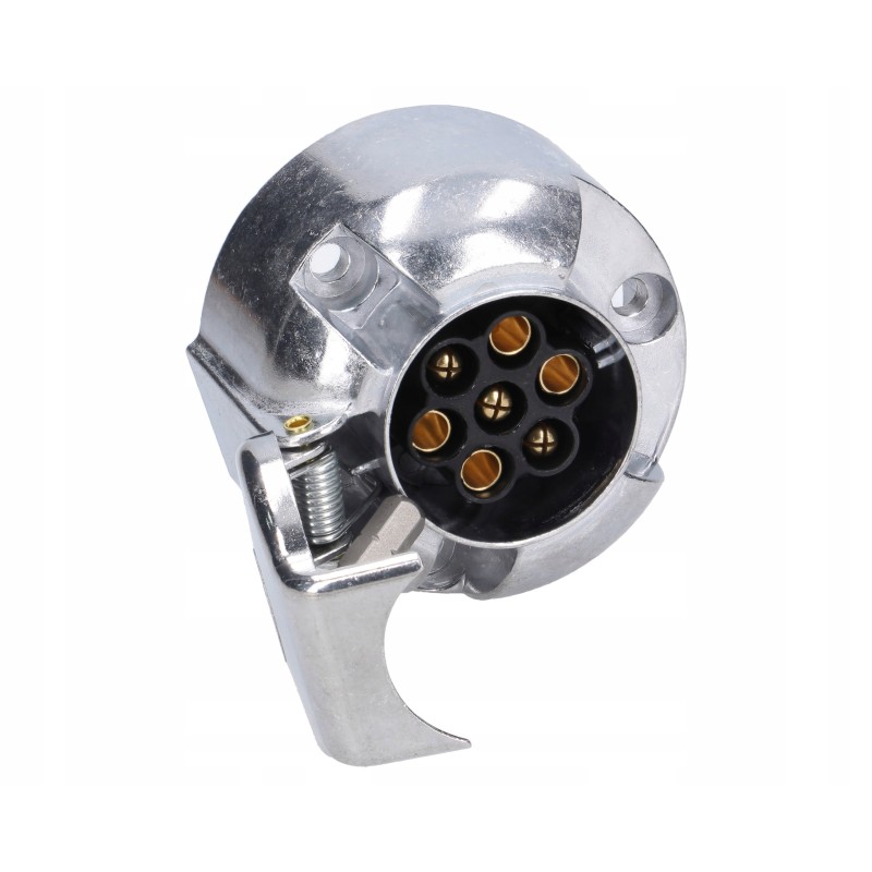 12v 7-pole metal electrical socket