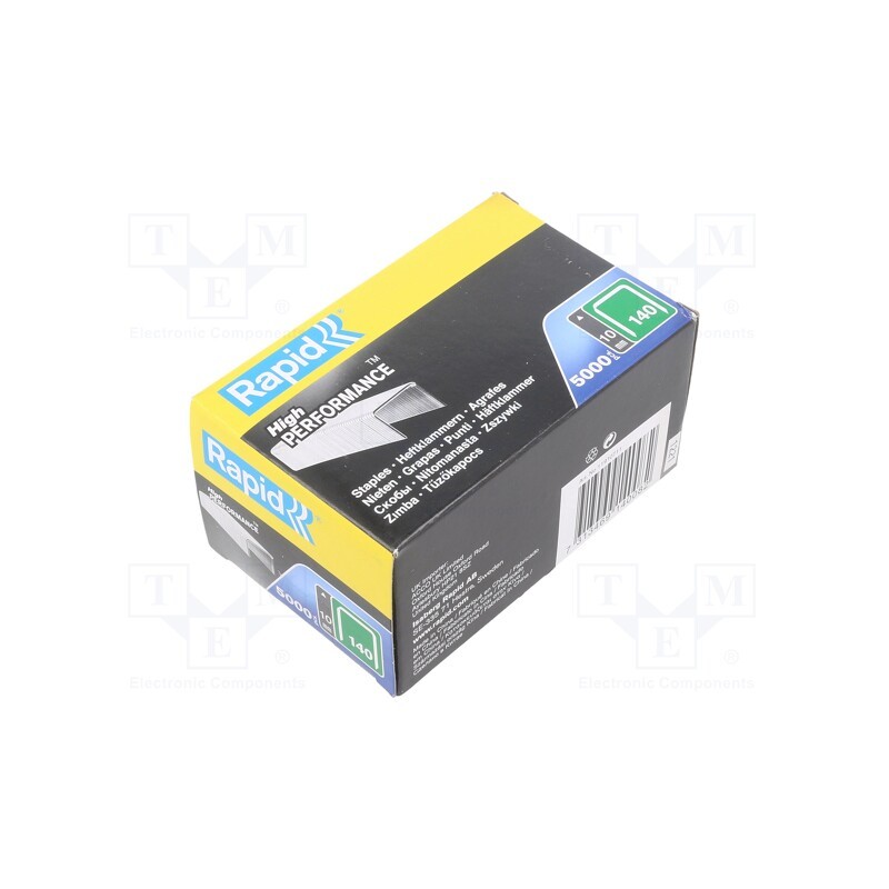 1 pcg x RAPID - 11910711 - Staples, 10mm, 5000pcs, TYP 140