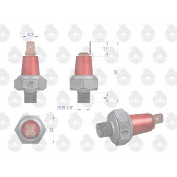 Oil pressure sensor mf 3 original ursus