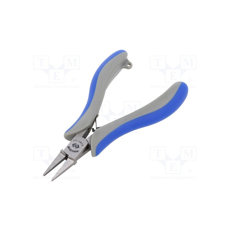 1 pcs x KING TONY - 63B7-05 - Pliers, miniature,half-rounded nose, 128mm