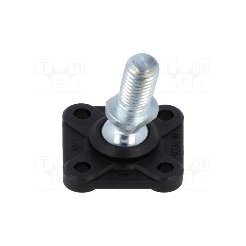 1 pcs x IGUS - GFSM-10-AG - Bearing: flange, with assembly stem, lubricant-free, -30÷80°C