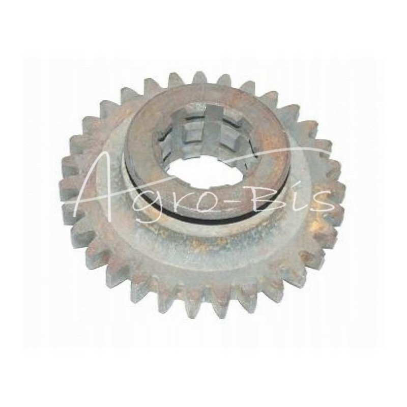 The drive wheel of the condenser lift hydraulic pump