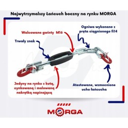 Upper hitch support pin 50450460 c 360 m