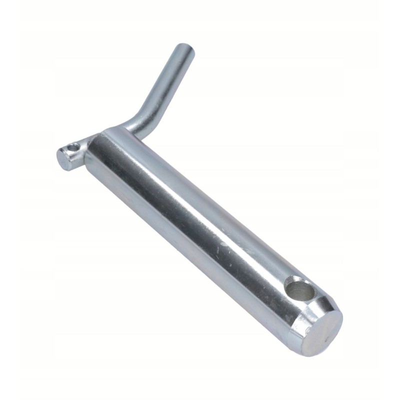 Solid pin with a handle 124mm fi 28mm pin
