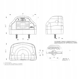 LED board lighting lamp 12v 24v red