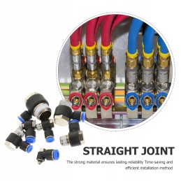 Hose connectors, crimp pipe, quick pipe couplings