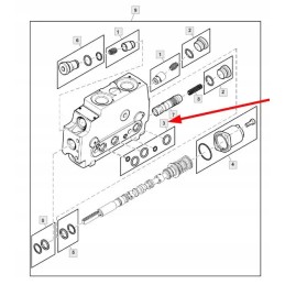 Al207509 distributor seal kit