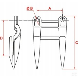 Header bayonet 3 k6s