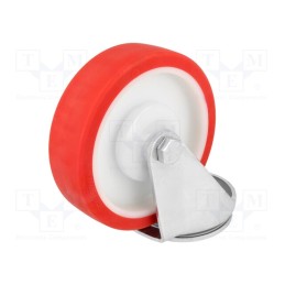 1 pcs x COLSON - JTPU 1255 5000 - Transport wheel, Ø: 125mm, W: 30mm, H: 155mm, torsional, 250kg