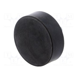 1 pcs x ELESA+GANTER - DVA.4-60-20-M10-28-55 - Vibroisolation foot, Ø: 60mm, H: 20mm, Shore hardness: 55±5, 2.28kN