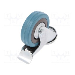 1 pcs x RADER - CKMA-PG 75S-HC - Transport wheel, Ø: 75mm, W: 21mm, H: 100mm, torsional with lock