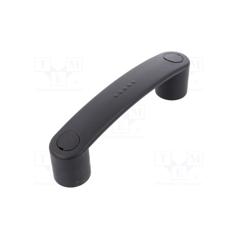 1 pcs x ELESA+GANTER - 260411-C1 - Handle, technopolymer PA, black, H: 51mm, L: 208.5mm, W: 28.5mm