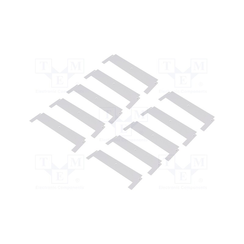 1 set x RITTAL - 3093.02 - Cover, DII,DIII, 10pcs.