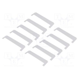 1 set x RITTAL - 3093.01 - Cover, D02, 10pcs.