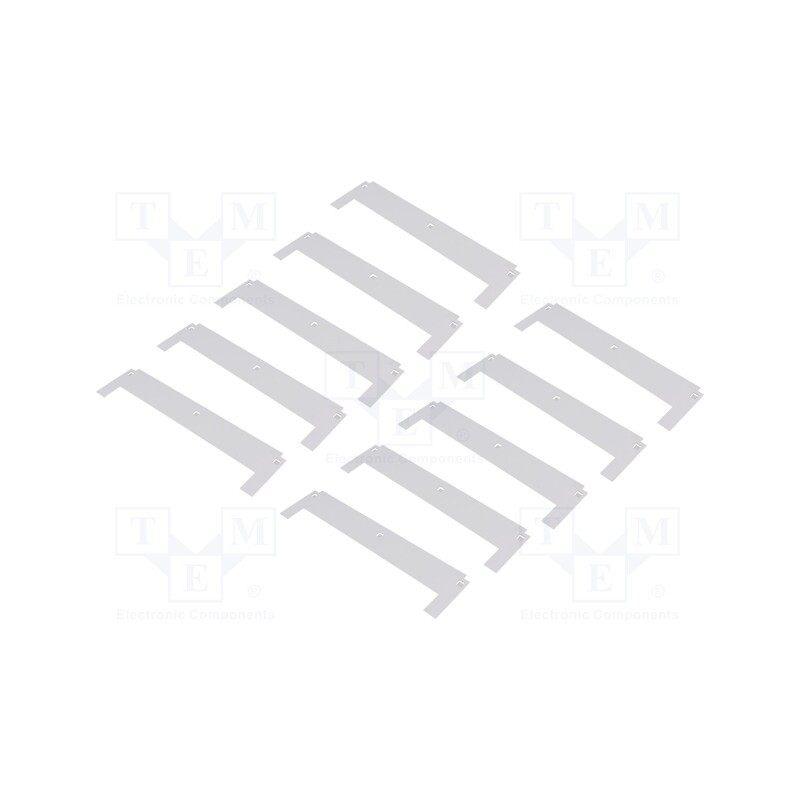 1 set x RITTAL - 3093.01 - Cover, D02, 10pcs.