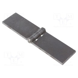 1 pcs x ELESA+GANTER - GN 1366-ST-160-40-A-BL - Hinge, Width: 160mm, steel, H: 40mm, without coating,for welding