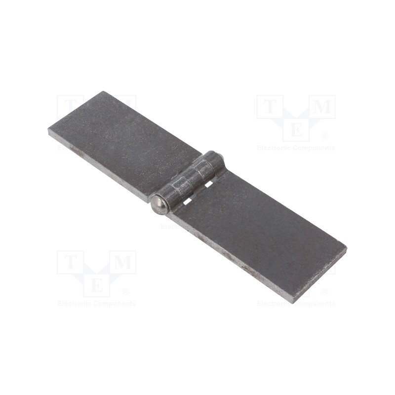 1 pcs x ELESA+GANTER - GN 1366-ST-160-40-A-BL - Hinge, Width: 160mm, steel, H: 40mm, without coating,for welding