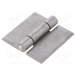 1 pcs x ELESA+GANTER - GN 1362-NI-60-60-A-BL - Hinge, Width: 60mm, stainless steel, H: 60mm