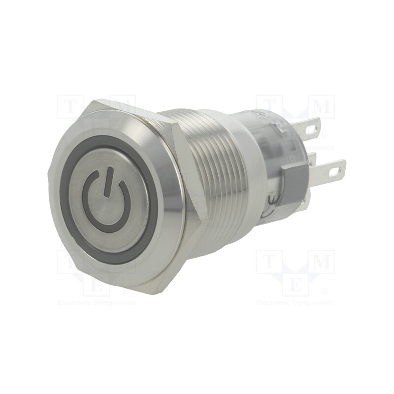 1 pcs x ONPOW - LAS1-AGQ-11ZET/R/24V/S - Switch: vandal resistant, Pos: 2, SPDT, 0.5A/220VAC, 1A/24VDC, IP67