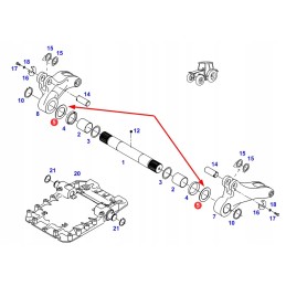 716860030030 flat washer 74 x 111 x 3