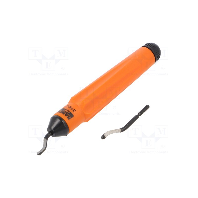 1 pcs x BAHCO - 316-2 - Pen reamer, 150mm, plastic, Material: high speed steel