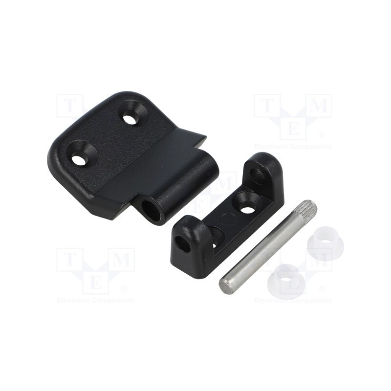 1 pcs x ROZTOCZE - 3.519.04.00 - Hinge, Width: 48mm, zinc and aluminium alloy, black, H: 45mm