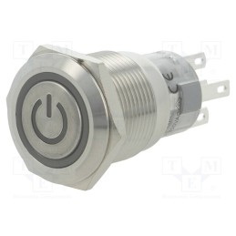 1 pcs x ONPOW - LAS1-AGQ-11ZET/G/24V/S - Switch: vandal resistant, Pos: 2, SPDT, 0.5A/220VAC, 1A/24VDC, IP67
