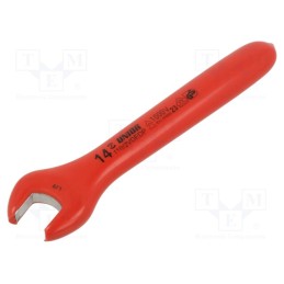 1 pcs x UNIOR - 612179 - Wrench, insulated,single sided,spanner, 14mm, 110/2VDEDP