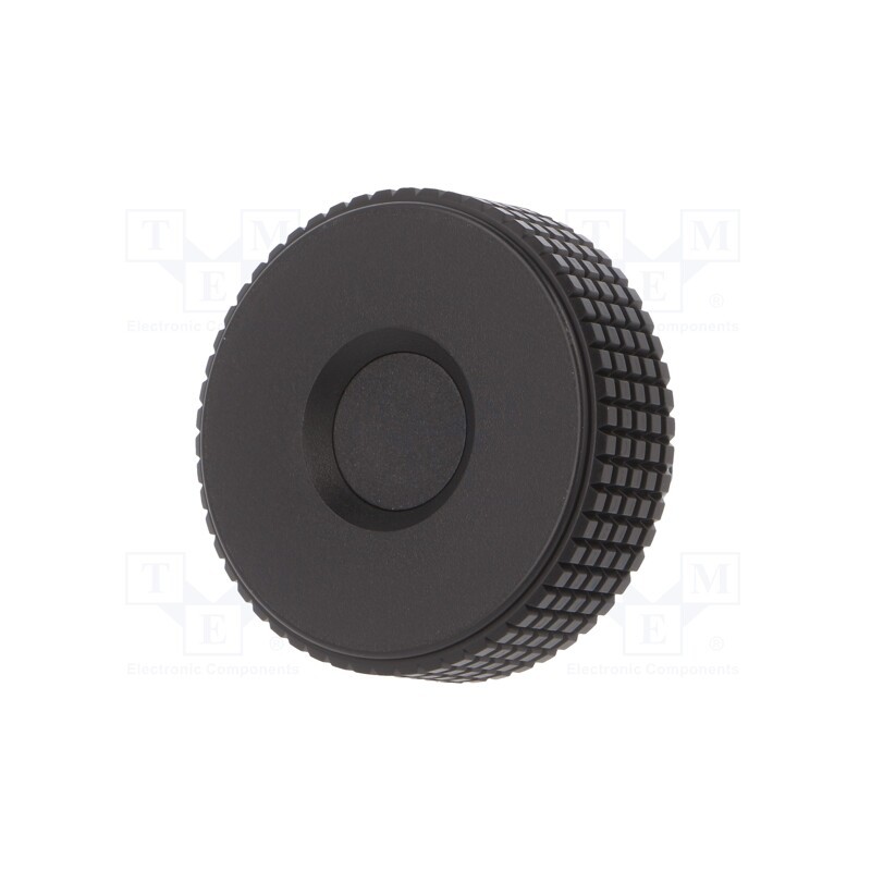 1 pcs x ELESA+GANTER - MBT.50 P-M10X20-C9 - Knob, Ø: 50mm, Ext.thread: M10, 20mm, H: 33mm, technopolymer PP