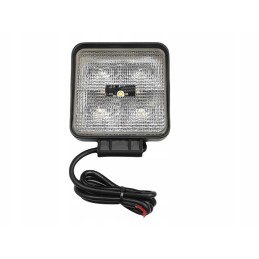 LED work lamp with 9 square diodes