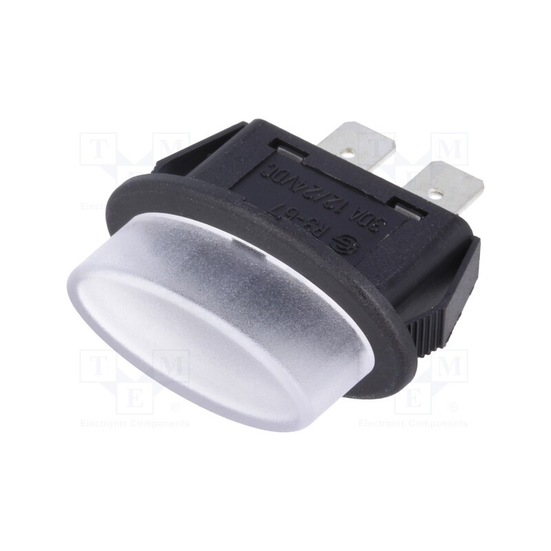 1 pcs x SCI - R3-67 - Fuse holder, 19mm, 30A, on panel,snap-fastener, Contacts: brass