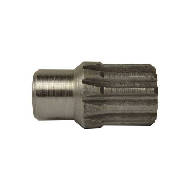 Splined shaft for orbitrol
