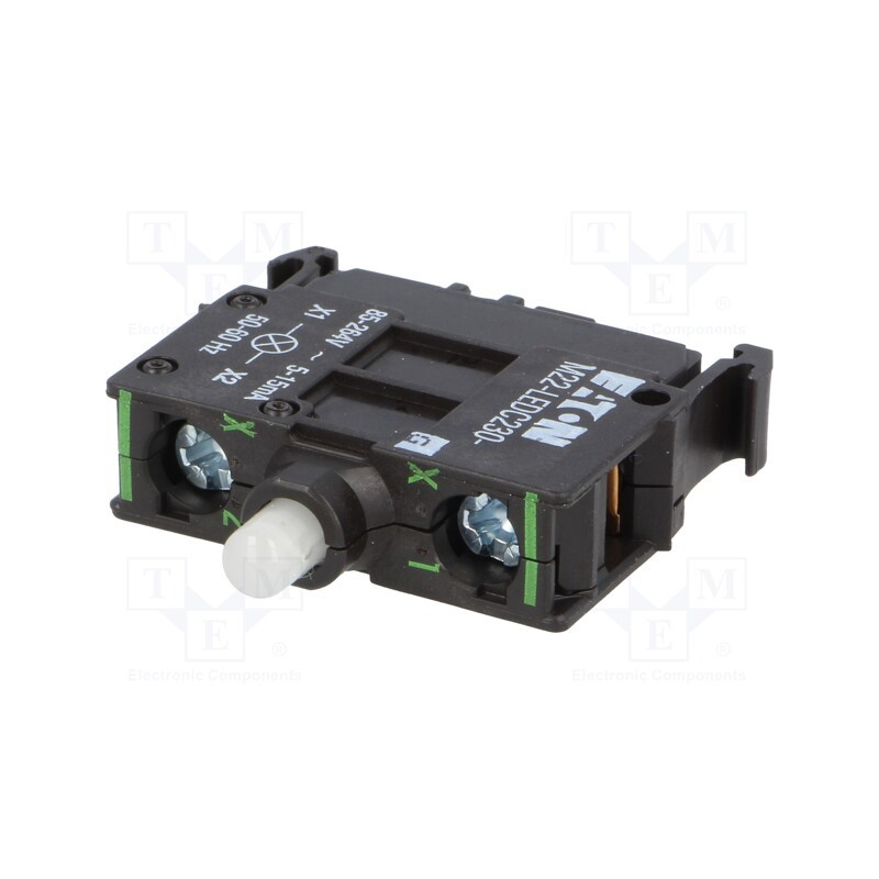 1 pcs x EATON ELECTRIC - M22-LEDC230-G - Illuminating unit, 22mm, RMQ-Titan, -25÷70°C, Illumin: LED, green
