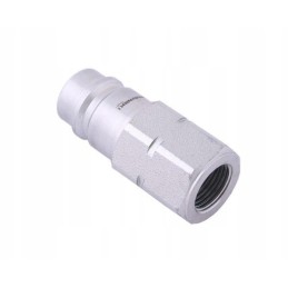 Hydraulic quick connector, plug M18x1, 5 female threads