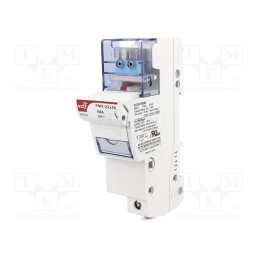 1 pcs x DF ELECTRIC - 485320 - Fuse holder, cylindrical fuses, 22x58mm, for DIN rail mounting