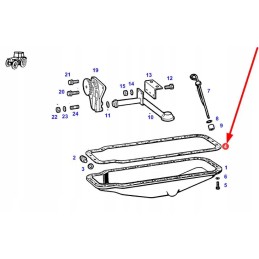 22 75 174 oil pan gasket