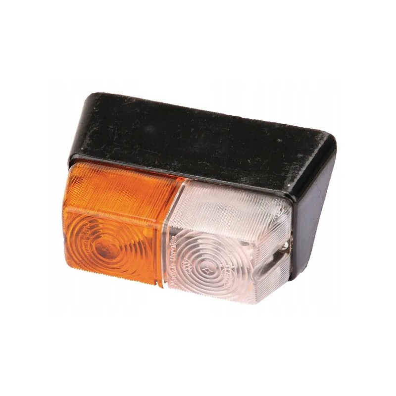 The front right lamp fits Belarus