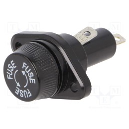 1 pcs x OPTIFUSE - PMG-KB-01-Q2S - Fuse holder, 10.3x38.1mm, 30A, on panel, 600VAC, UL94V-1