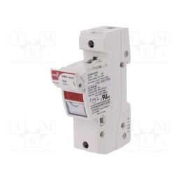 1 pcs x DF ELECTRIC - 485208 - Fuse holder, cylindrical fuses, 14x51mm, for DIN rail mounting