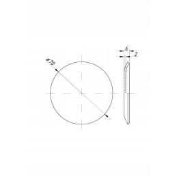 Front axle body cap c 385
