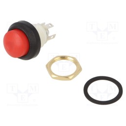 1 pcs x ITW LUMEX SWITCH - WSA48-1-RB-N-HRD-B - Switch: push-button, Pos: 2, SPDT, 5A/250VAC, 5A/28VDC, ON-(ON)