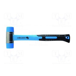 1 pcs x Hu00d6GERT TECHNIK - HT3B048 - Hammer, round, fiberglass