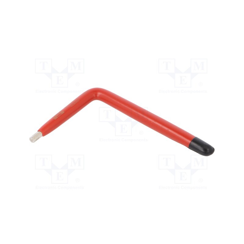 1 pcs x BAHCO - 1999MV-5 - Wrench, hex key,insulated, HEX 5mm, tool steel, 1kV