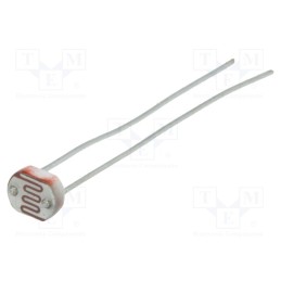 2 pcs x Token - PGM5659D - Photoresistor, 100mW, 150÷300kΩ, 560nm, THT, 150VDC, ØLED: 5mm