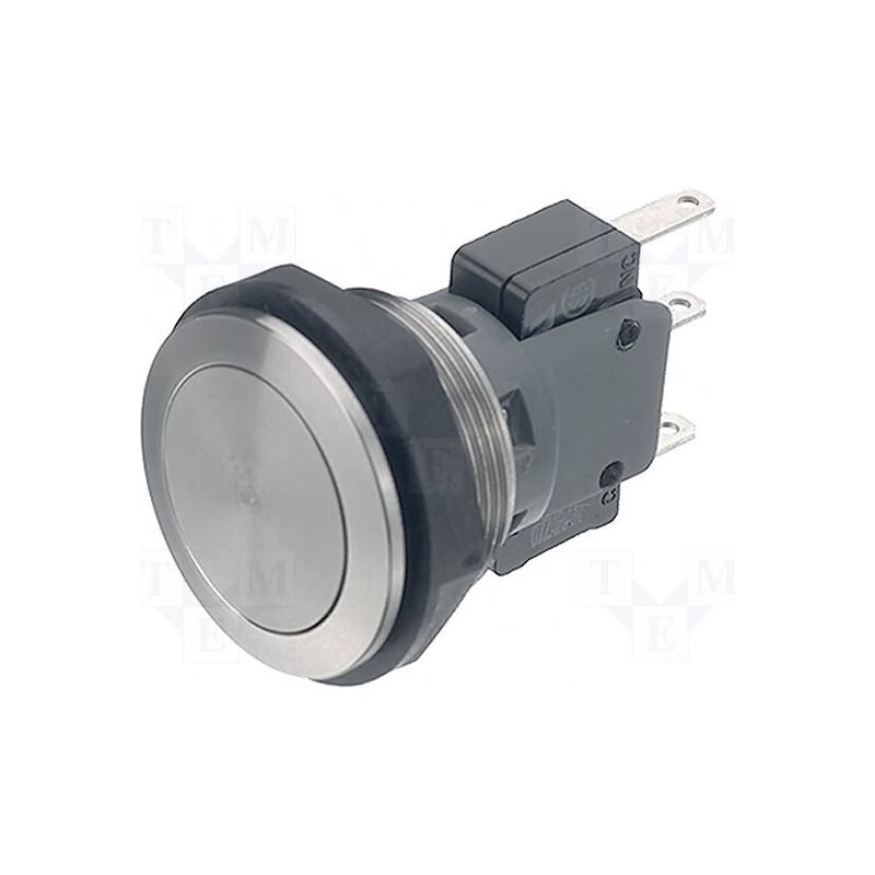 1 pcs x SCHURTER - 1241.6631.1180000 - Switch: vandal resistant, Pos: 2, SPDT, 5A/250VAC, IP67, ON-(ON)