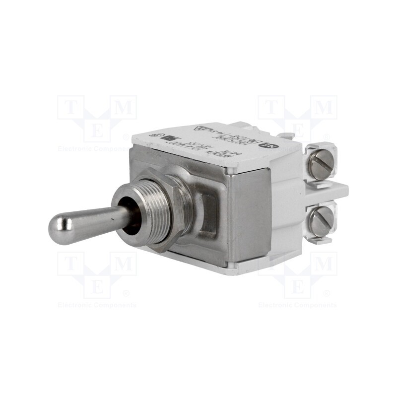 1 pcs x APEM - 647H - Switch: toggle, Pos: 3, DP3T, (ON)-OFF-(ON), 10A/250VAC, 5A/25VDC
