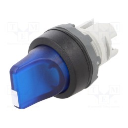 1 pcs x ABB - 1SFA611202R1104 - Switch: rotary, 22mm, Stabl.pos: 1, blue, MLB-1, IP66, prominent