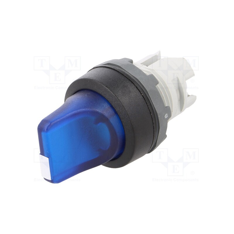 1 pcs x ABB - 1SFA611202R1104 - Switch: rotary, 22mm, Stabl.pos: 1, blue, MLB-1, IP66, prominent
