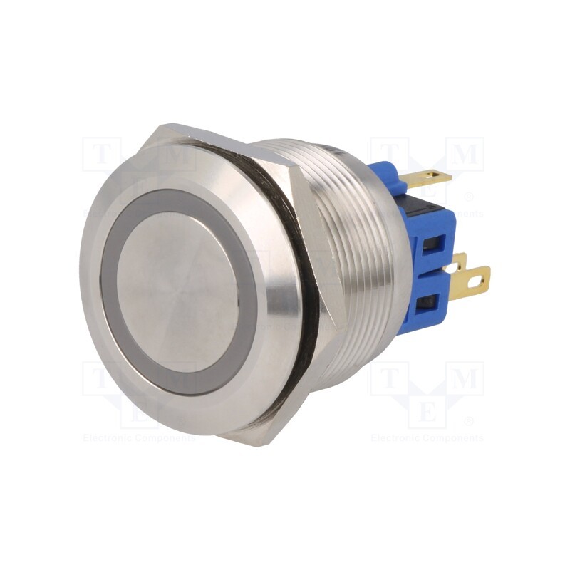 1 pcs x ONPOW - GQ25-11E/R/12V/S - Switch: vandal resistant, Pos: 2, SPDT, 3A/220VAC, 5A/24VDC, IP65